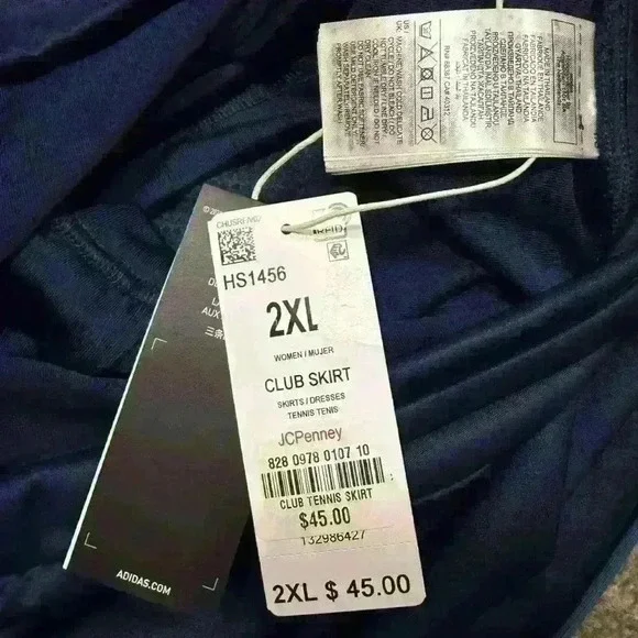 NWT Women's adidas Club Tennis Skort Size 2XL Made in Thailand - Picture 6 of 6